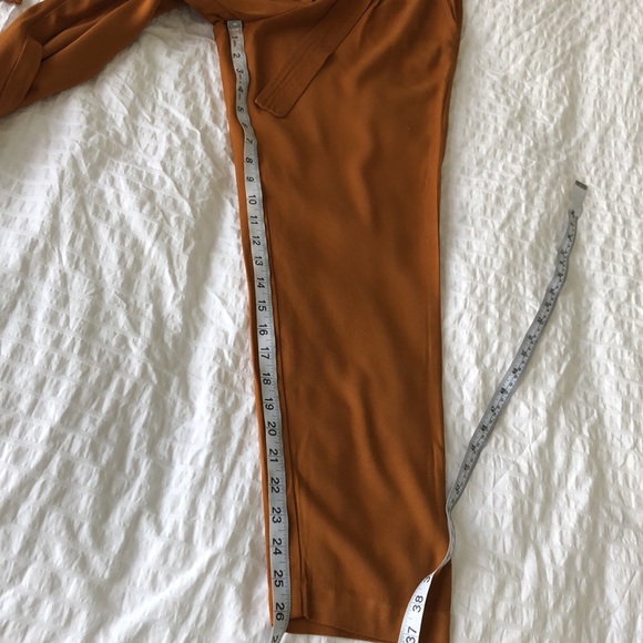 Forever 21 Camel Trousers - Removable Belt Sz S - Picture 6 of 8